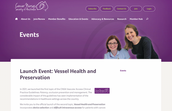 CNSA Vessel Health and Preservation Event: Unveiling the Future of Vascular Care